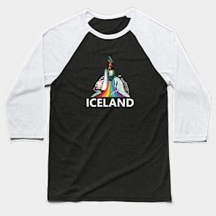 Iceland voyage 4 Baseball T-Shirt